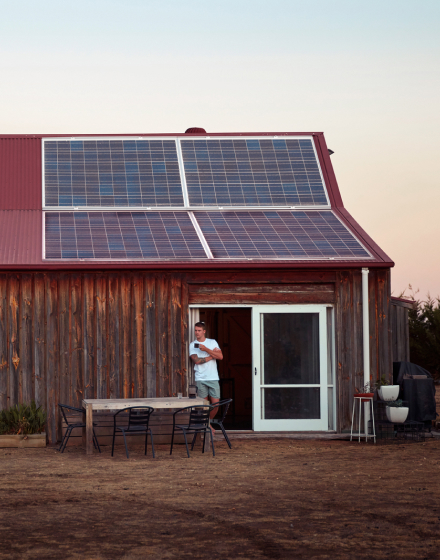 Roof mounted solar panels for sustainable future - Strathsquare Point